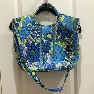 Vera Bradley Blue and Green Print Handbag